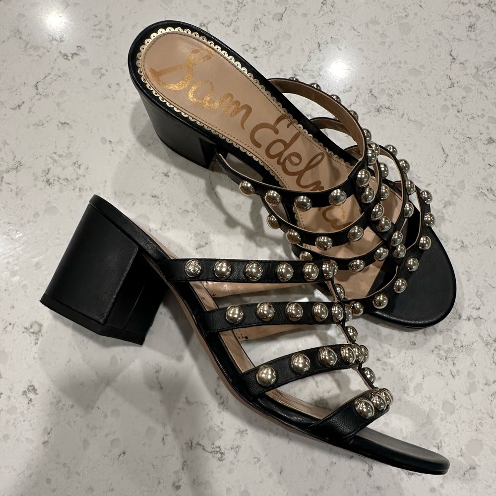 Studded Sam Edelman heels